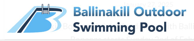 Ballinakill Outdoor Swimming pool