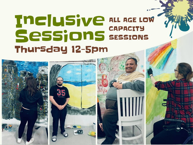 Inclusive Thursday | All Age Low Demand Creative & Play Sessions