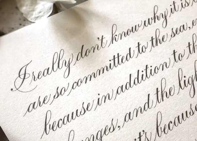 Calligraphy Classes (Sheila Smith)