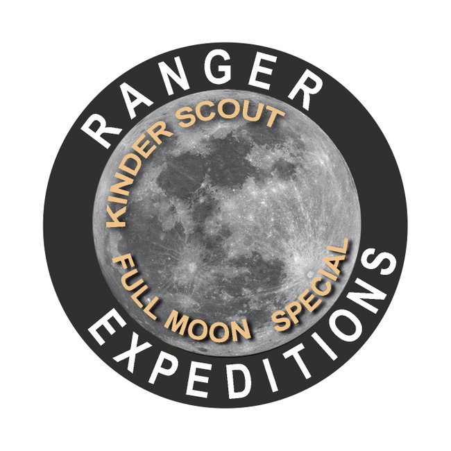 Kinder Scout Full Moon Special with Hot Chocolate & Cookies - A Ranger Expeditions Guided Experience