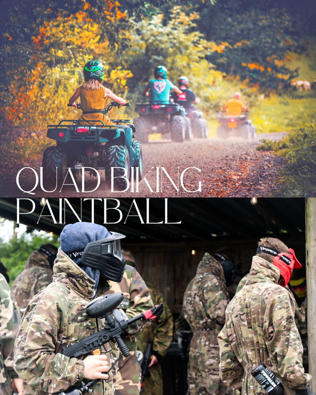Quad Biking and Paintball