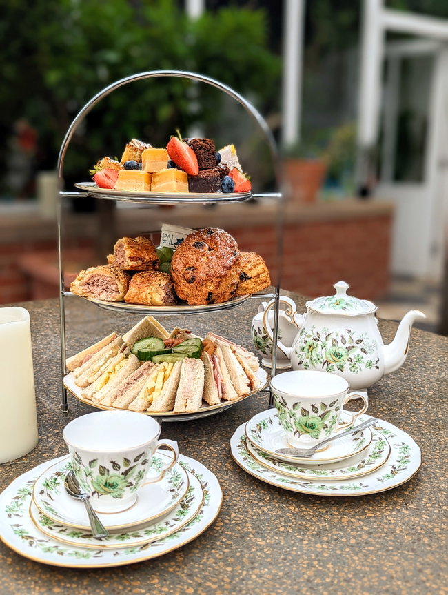 The Afternoon Tea Party in the Orangery