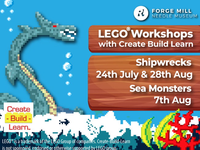 Lego Workshops - Shipwrecks and Sea Monsters