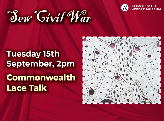 Commonwealth Lace - A talk from  Mary Coleman, Honorary Assistant Curator from The Lace Guild Museum