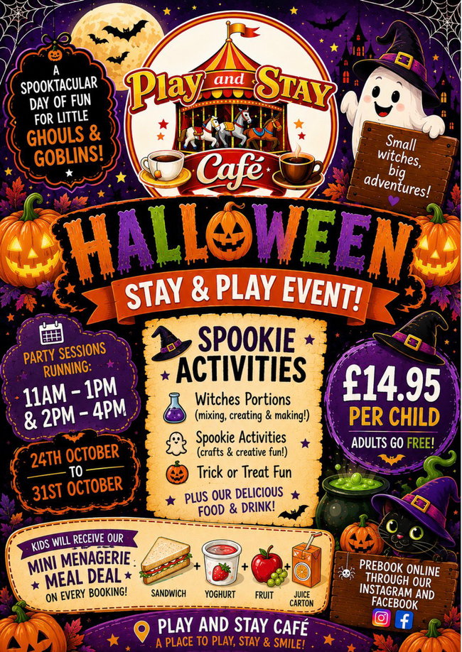 HALLOWEEN PARTY disco meal activities