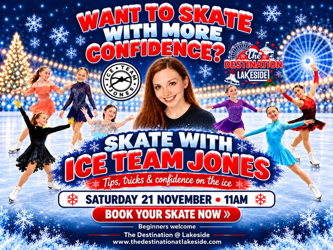 Skate with  Ice Team Jones 