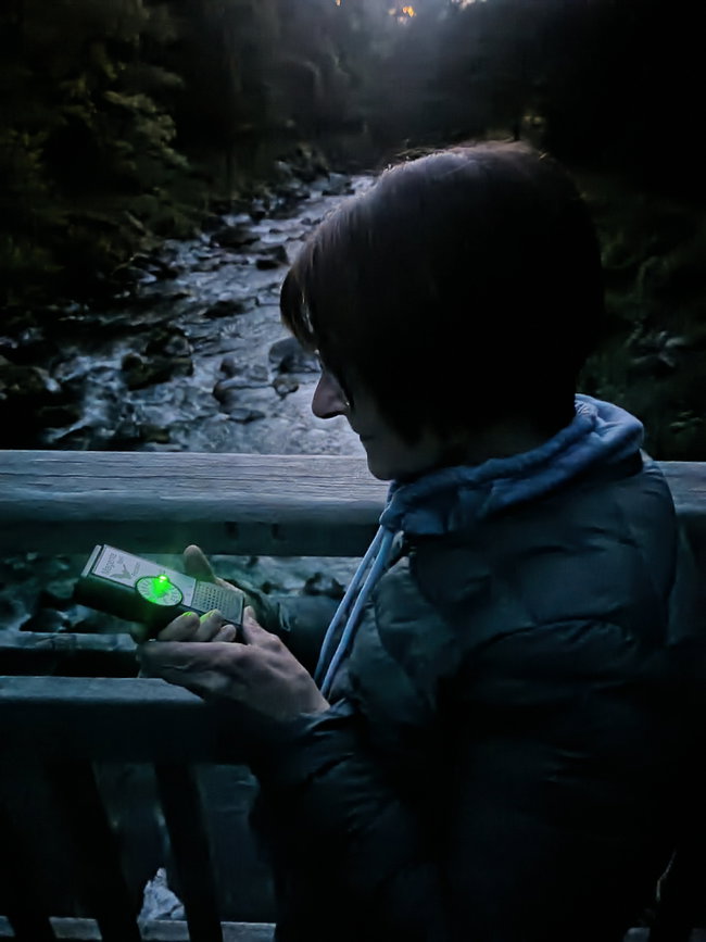 Bat Detecting in Lynmouth, Exmoor