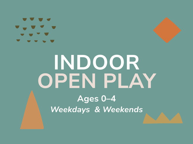 Indoor Open Play (Ages 0-4)