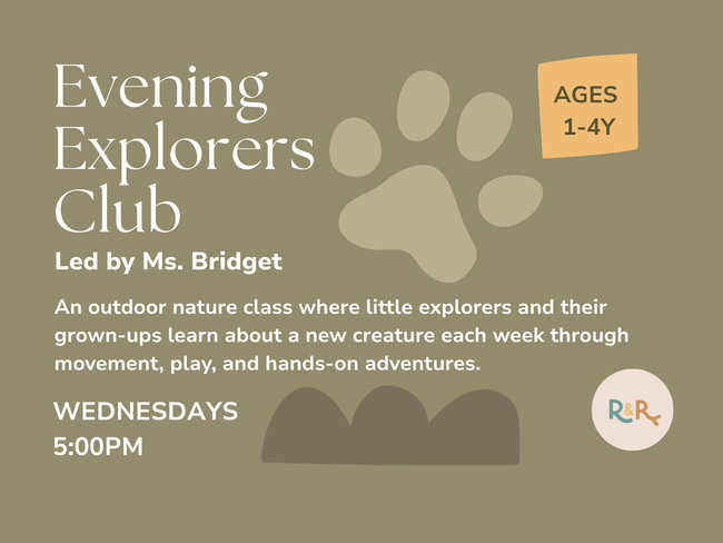 Evening Explorers Club (Drop-in)
