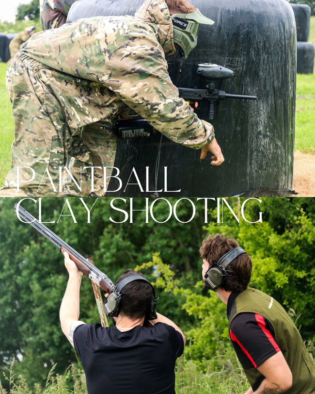 Clay Shooting and Paintball