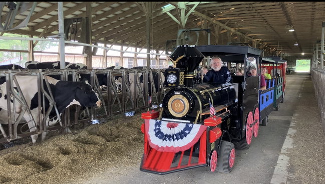 Barnyard Express Train Ride Farm Tour