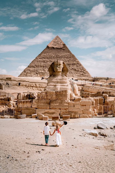 Pyramids of Giza & Great Sphinx-Half-Day