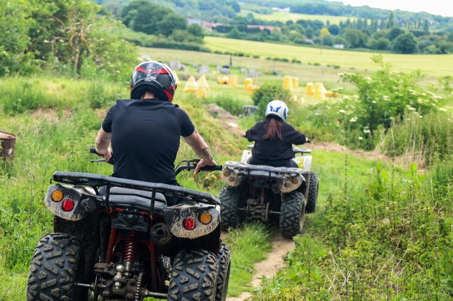Advanced Adult Quad Biking Trail for 2 people