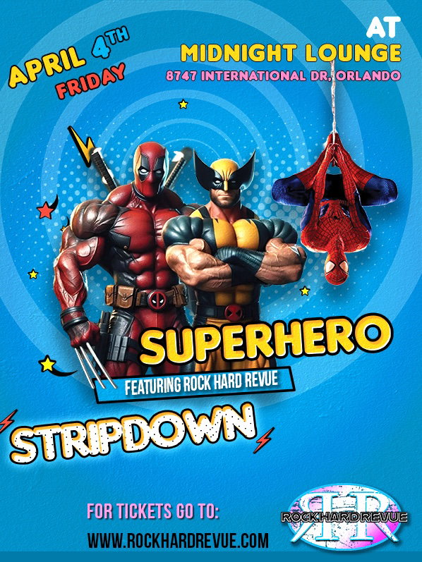 Superhero Strip Down