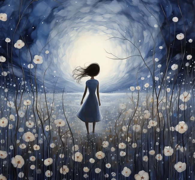 Fly Me to the Moon Acrylic Canvas Painting & Prosecco Experience with Heather at The Inkwell, Lichfield or HQ