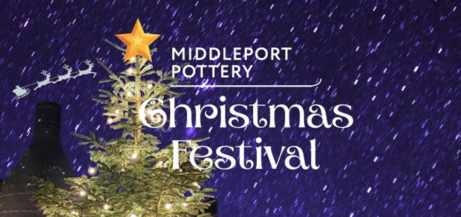 Middleport Pottery's Christmas Festival - Saturday 14th November 2026