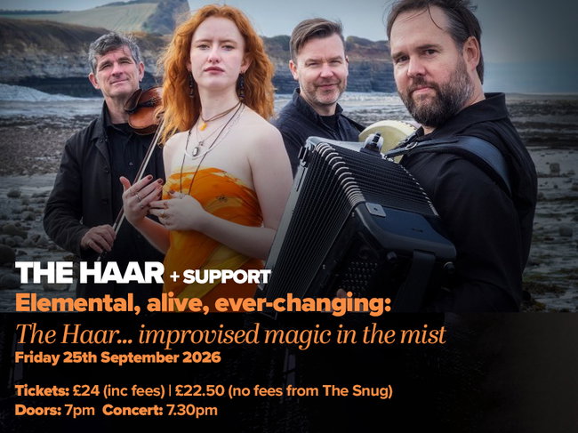 The HAAR + support - Friday 25th September 2026