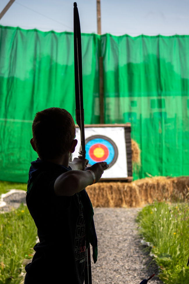 Archery & Pizza Birthday Party 