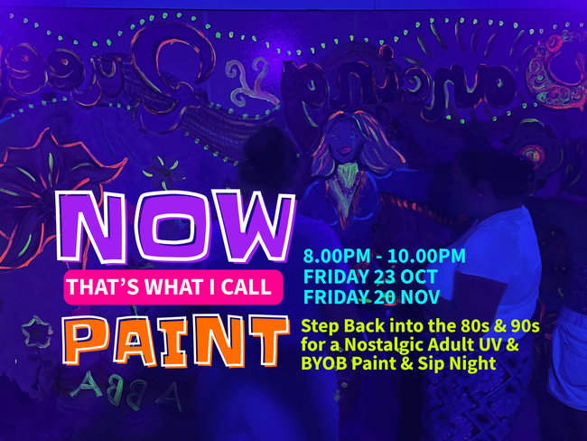 Now That's What I Call Paint | A Paint & Sip Experience