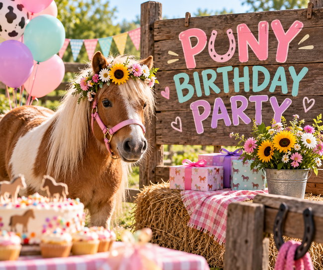 Pony Party Celebrations