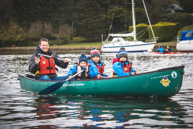Winter Paddling at New Forest Activities 