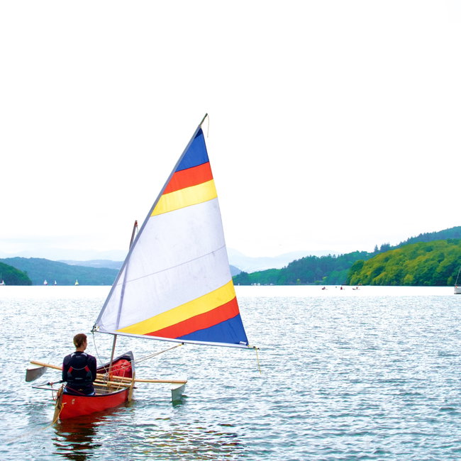 Canoe 🛶⛵️ Sailing - Fast and exciting - Includes lunch 🧺 - Accessible to wide range of people living with a disability 👩‍🦯🧏🏽‍♀️🧩🩼
