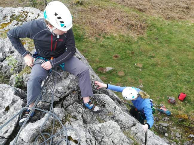 Beginners Rock Climbing Course in the Lake District