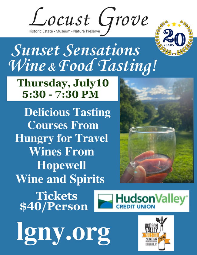 Sunset Sensations Wine and Food Tasting July 10, 2025 