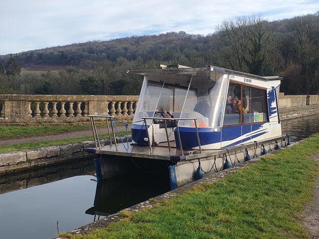 Sir John Knill - 2.5 hour return trip from Bathampton to Dundas Aqueduct