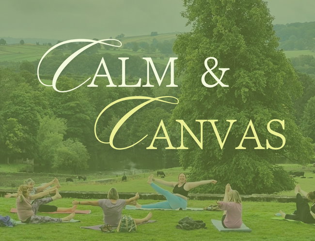 Calm & Canvas with Topaz Yoga 