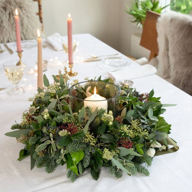 Christmas centrepiece workshop with Thornbridge Blooms 
