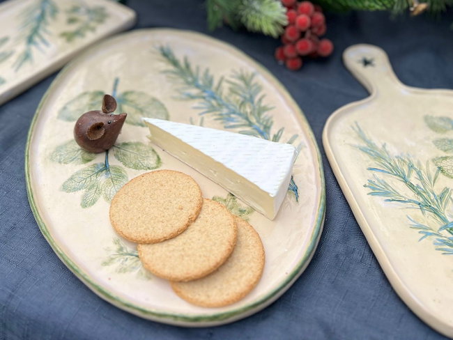 Herb Printed Platters Class
