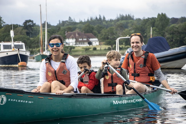 Mother's Day Paddle to the Pub with New Forest Activities