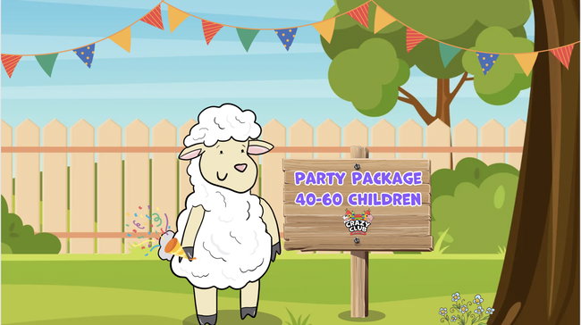 Party package - Ultimate (40-60 children).