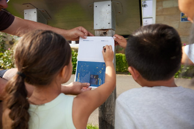 Constellation Rubbing Trail - Danby Lodge & Sutton Bank National Park Centres