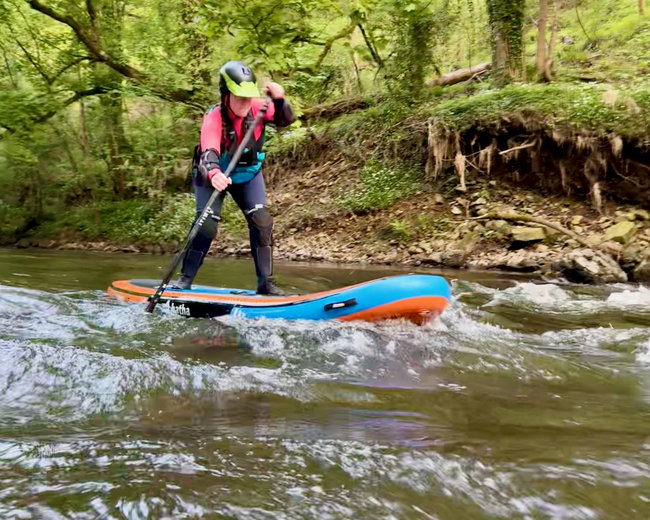 White Water Paddleboarding Coaching for Beginners
