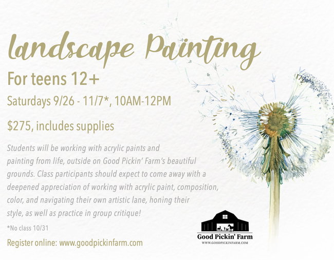 Landscape Painting for Teens