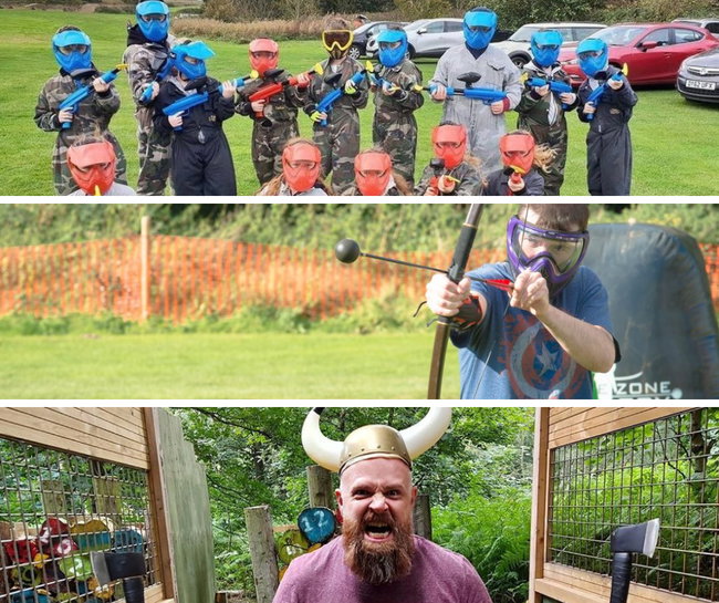Gotcha Paintball, Battlezone Archery & Axe Throwing