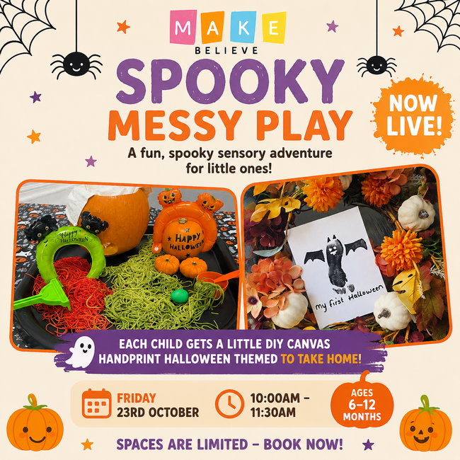 Halloween Messy Play 6-12 months 