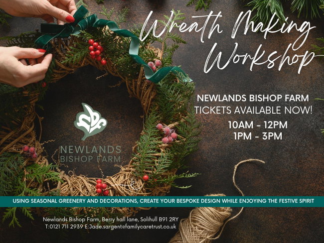 Christmas Wreath workshop 