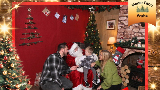 Visit Santa in his Cosy Cabin on the Farm