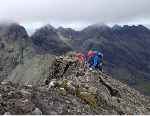 Guiding on the Skye Cuillin Munros