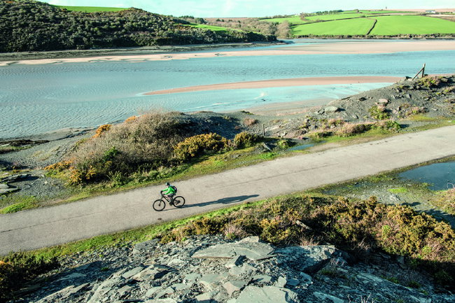 Self Guided Cycling Holiday Shell Seekers Film Tour, Including the Camel Trail