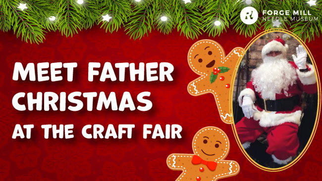 Father Christmas at the Craft Fair