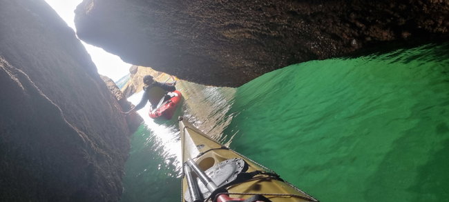 Geology, Wildlife and Cave Kayak Tour 