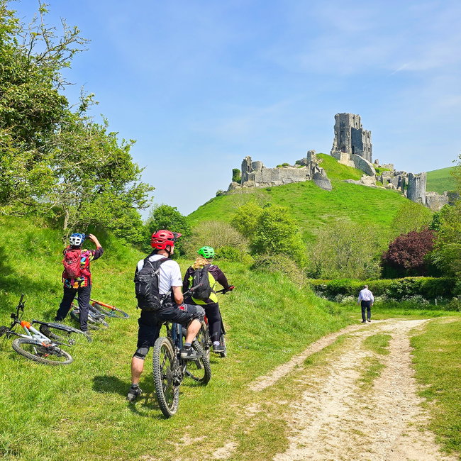 Merry Christmas From The Isle of Purbeck and Corfe Castle Guided Ride