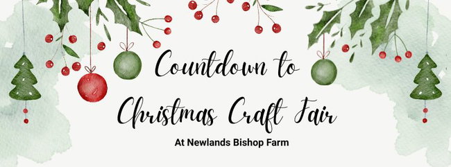Countdown to Christmas craft fair 