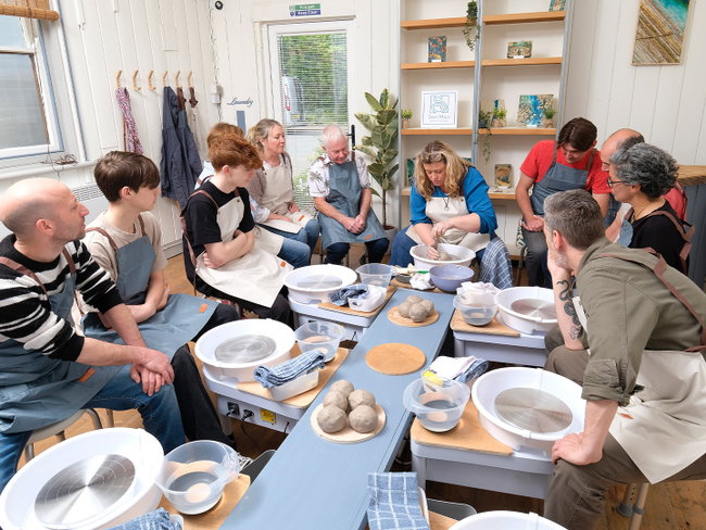 Pottery Wheel Throwing Workshop