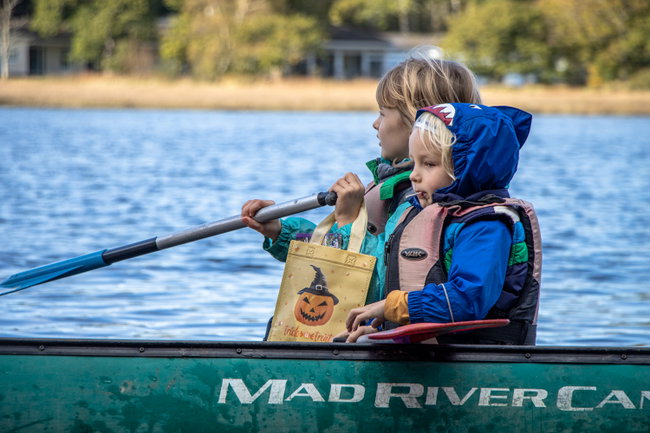 Canoe Halloween Treasure Hunt New Forest Activities