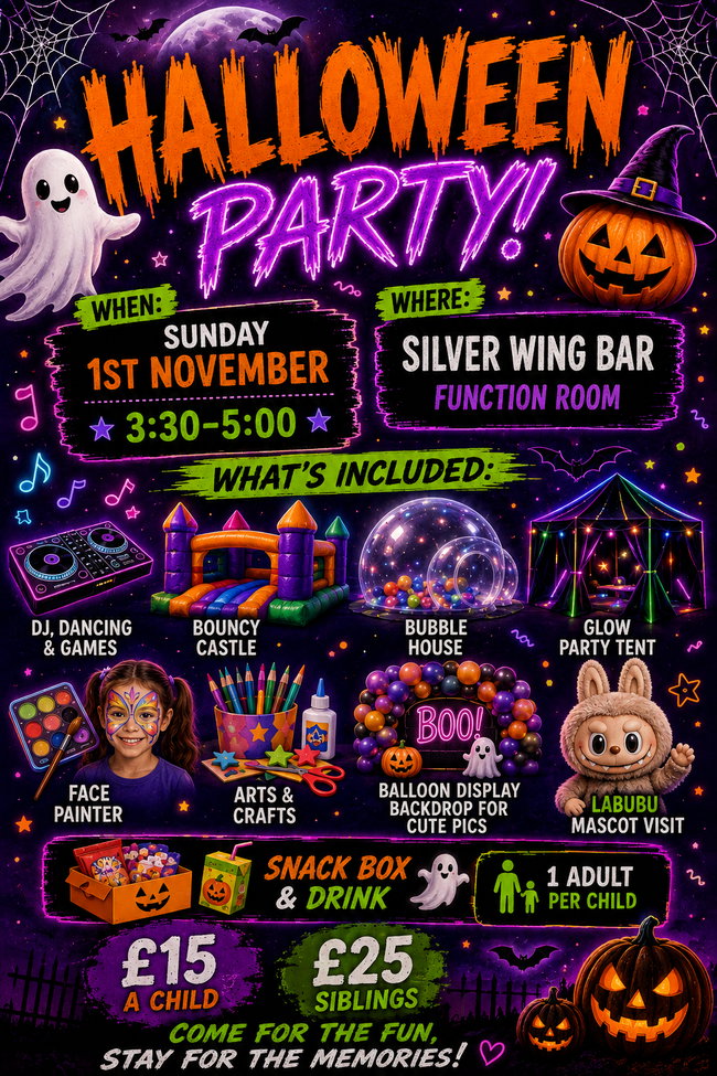 Halloween party! (Silver wing)